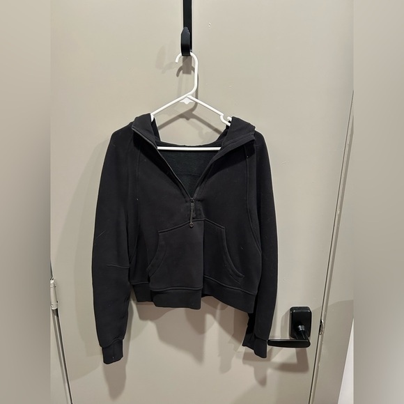 Lululemon half zip scuba black - Picture 1 of 2